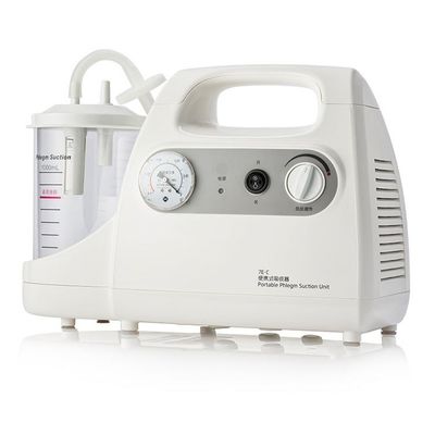 Portable Metal Vacuum Bottle Medical Suction Apparatus Single Phlegm Suction Machine