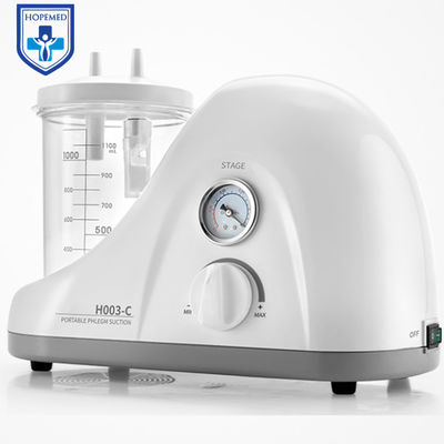 Cost Effective Medical Portable Phlegm Aspirator Suction Unit H003-C Metal Electric Sputum Suction Machine